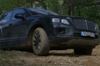 ベントレー のSUV ベンテイガ、オフロードテストの様子を公開 画像