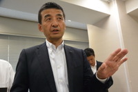 いすゞ川原専務、国内トラック販売「期初見込みに比べ好調に推移」 画像