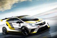 オペル アストラ 新型にレーサー、2016年にツーリングカーレース参戦へ 画像