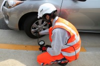 お盆期間中、高速道路でのパンクやガス欠が多発…JAFが車両点検よびかけ 画像