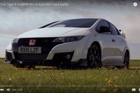 ホンダ シビック タイプR 新型、BMW M3 と アウディ RS3 に挑む［動画］ 画像