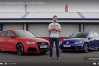 同門対決、VW ゴルフR と アウディ RS3 …サーキットで徹底テスト［動画］ 画像