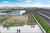 京都鉄道博物館の展望デッキ、名称は「スカイテラス」に 画像