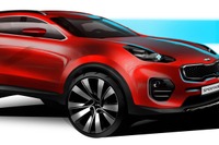 【フランクフルトモーターショー15】キアの小型SUV、スポーテージ …4代目を初公開へ 画像