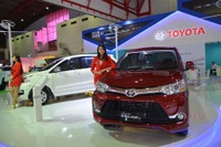 【ジャカルタモーターショー15】トヨタブース、新型「アバンザ」がいち早く登場 画像
