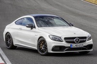 【フランクフルトモーターショー15】メルセデス Cクラス クーペ 新型に「63 AMG」…V8ツインターボは510hp 画像