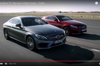 メルセデス Cクラス クーペ 新型…上質な小型クーペ［動画］ 画像