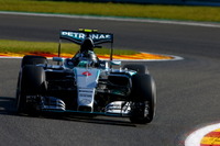 【F1 ベルギーGP】ロズベルグ、トップタイム記録もアクシデントに遭遇…フリー走行 画像