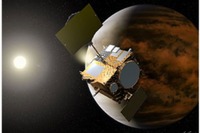 金星探査機「あかつき」が太陽近日点を通過…各機器の状態を確認へ 画像