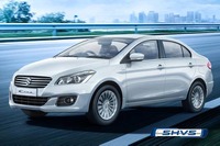 スズキ シアズ にスマートハイブリッド追加…インド最高燃費の28.09km/L 画像