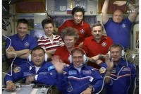 ソユーズTMA-18M宇宙船、国際宇宙ステーションにドッキング成功…一時的に9人体制に 画像