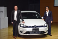 【VW ゴルフ GTE 発売】シュタイン代表「楽しめるエコカーをゴルフGTEで提供する」 画像