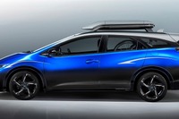 【フランクフルトモーターショー15】ホンダ シビック ツアラー に究極の自転車ツーリング仕様 画像