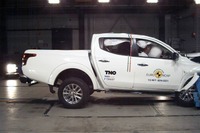 【ユーロNCAP】三菱 トライトン 新型、4つ星止まり 画像