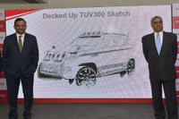インドのマヒンドラ、小型SUV「TUV300」投入で市場拡大めざす 画像