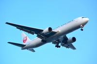 JAL、中国線などマイナスで国際線旅客人数が9か月ぶりマイナス…8月 画像