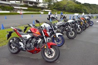 【ヤマハ MT-03 / MT-25】ハンドリングが軽くて走りがシャープ…「大都会のチーター」発売間近 画像