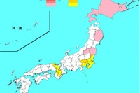 インフルエンザじわり拡大…44都道府県で増加、597施設で学級閉鎖 画像