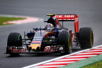 【F1 日本GP】雨天フリー走行1回目、トロ・ロッソのサインツJrがトップ 画像