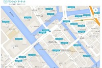 Googleマップ上に「物件価格」を表示するサービスが登場 画像