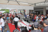 【スーパーフォーミュラ】F1日本GP会場にブース展開、エンジン始動イベント&中嶋親子登場も 画像