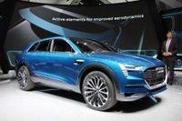 【フランクフルトモーターショー15】アウディ e-トロン・クワトロコンセプト…航続500km、クロスオーバーEV［詳細画像］ 画像