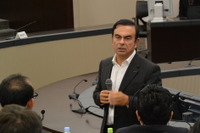 日産ゴーンCEO、VW問題「実走行時に合わせたテスト基準に」 画像