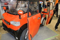 【EVEX15】高校生が手づくりしたEV、四輪駆動で車いす仕様…米沢工業高校 画像