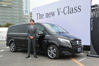 【メルセデスベンツ Vクラス 新型発表】クリーンディーゼルに刷新、燃費15.3km/L 画像