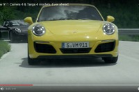 ポルシェ 911 カレラ4 / タルガ4 に改良新型…3.0ターボのパフォーマンス［動画］ 画像