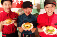 江口さん、まさかのネームバーガー!? マクドナルド、新作はエグチ・バベポ・ハムタス 画像
