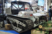 【危機管理産業展】ポラリス、水陸両用車のプロトタイプを世界初公開 画像