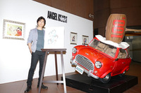 冴羽リョウ演じる上川隆也、「シティハンター原画展」に登場 画像