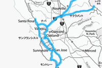 日産と兼松、米国カリフォルニア州におけるEVの行動範囲拡大実証を受託 画像