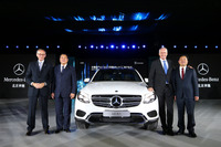 メルセデス GLC、中国で現地生産を開始…GLK 後継車 画像