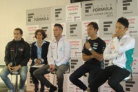 【スーパーフォーミュラ 最終戦】王座争う4人、予選前に会見…トップの石浦「いつも通りやれるかが勝負」 画像
