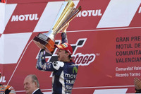 【MotoGP 最終戦】ロレンソ、通算5回目の世界チャンピオン獲得…ロッシはペナルティが響く 画像
