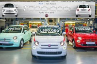 フィアット 500、累計生産150万台…ポーランド工場 画像