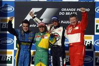 【F1ブラジルGP】決勝…強烈な印象を残し、皇帝シューマッハ 画像