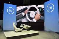【ロサンゼルスモーターショー15】ボルボ、コンセプト26 初公開…未来の自動運転インテリア 画像