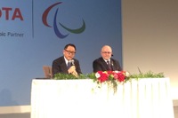 トヨタ豊田社長「空港から選手村までの移動、一番快適に」…パラリンピックスポンサー 画像