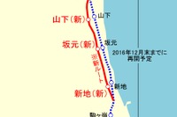 JR東日本、常磐線相馬~浜吉田間を来年12月末までに再開へ 画像