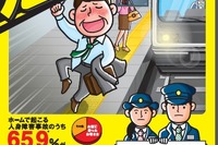 首都圏鉄道事業者25社、「プラットホーム事故0(ゼロ)運動」を実施 画像
