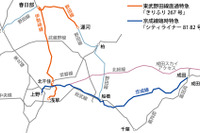 東武300系が野田線へ、京成AE100形は再び…年末年始の臨時特急で注目 画像