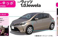 ユニーと豊田自動織機の女性社員が共同企画、ヴィッツ限定車を福袋として発売 画像