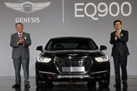 ヒュンダイの高級車ブランド、ジェネシス…最上級サルーン「G90」発表 画像