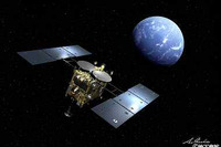 JAXA、小惑星探査機「はやぶさ2」の地球スイングバイが成功…目標軌道を航行 画像