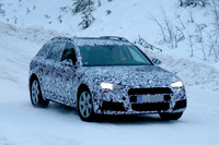 アウディ A4 オールロード 次期型、馬力アップの新エンジンで雪中ドライブ! 画像