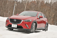 マツダ CX-3 雪上試乗、4WD+ディーゼルの組み合わせで凍結路面もやわらか雪も問題なし 画像