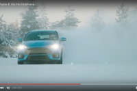 【クリスマス】フォードのミニカー、雪上ジムカーナ第4作…フォーカス RS 実車も［動画］ 画像